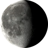 Луна 6 июня 2026: убывающая луна, освещено 70,3 процента